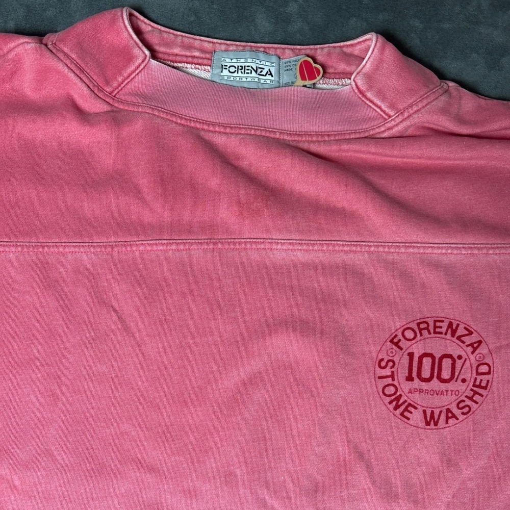 Vintage Forenza Sportswear Pink Stone Washed